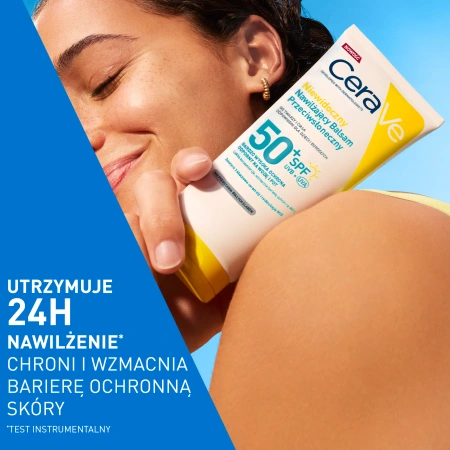 CeraVe Niewidoczny balsam przeciwsłoneczny do twarzy i ciała SPF30, 75 ml
