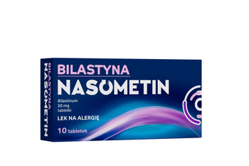 Bilastyna Nasometin 20 mg 10 tabletek