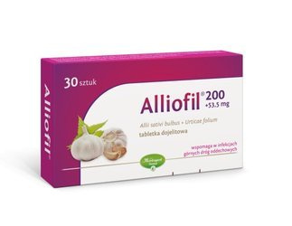 Alliofil, czosnek, 30 tabletek