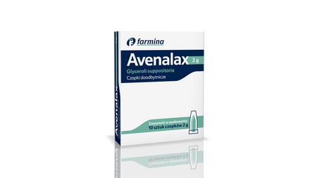 Czopki glicerynowe (Avenalax) 2 g, 10 sztuk