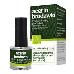 Acerin Brodawki, płyn, 8 g