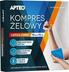 KOMPRES ŻELOWY 10X10CM (APTEO) 1SZTUKA