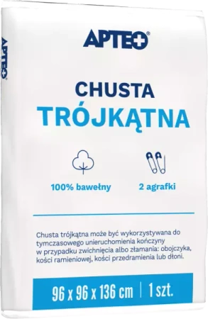 Chusta trójkątna (Apteo), 1 sztuka