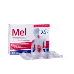 Mel 7,5 mg, 20 tabletek 