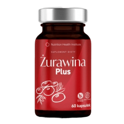 Nutrition Health, Żurawina Plus, 60 kapsułek