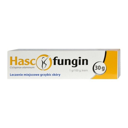 Hascofungin, krem na grzybicę skóry, 30 g